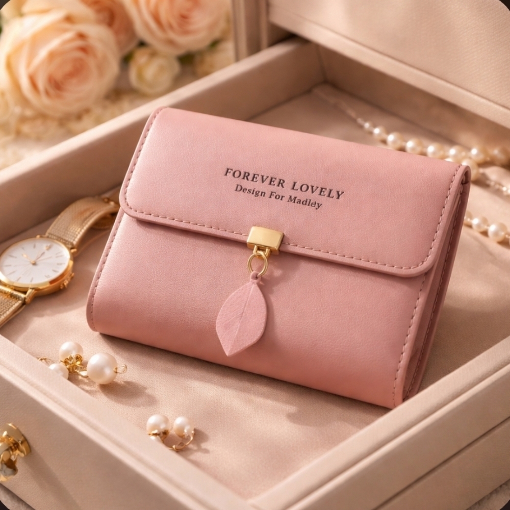 Trifold Wallet Mauve 🆕️ - Picture 5 of 5